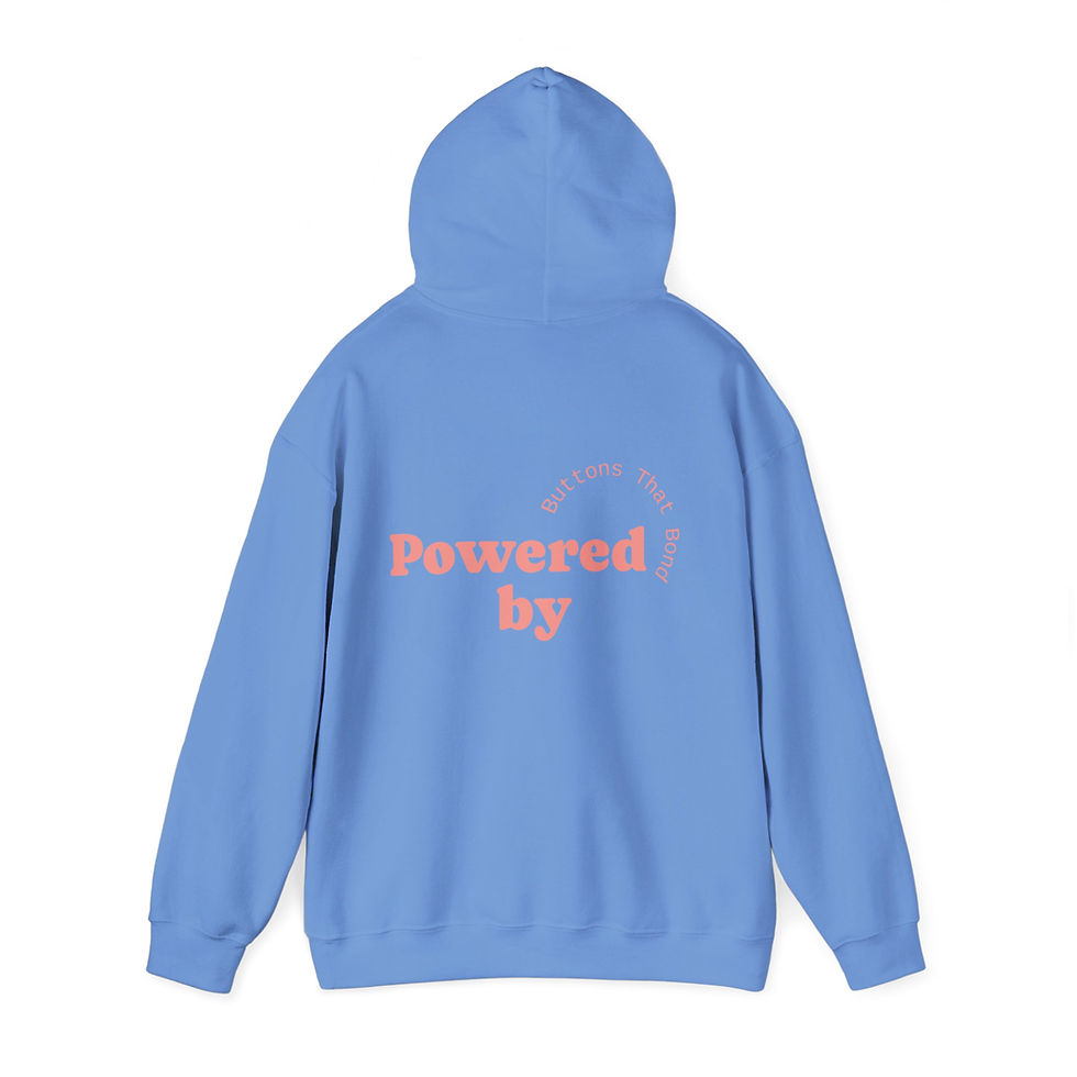 Thumbnail: “BUTTONS” Caticorn Hoodie with Sweet Back Message
