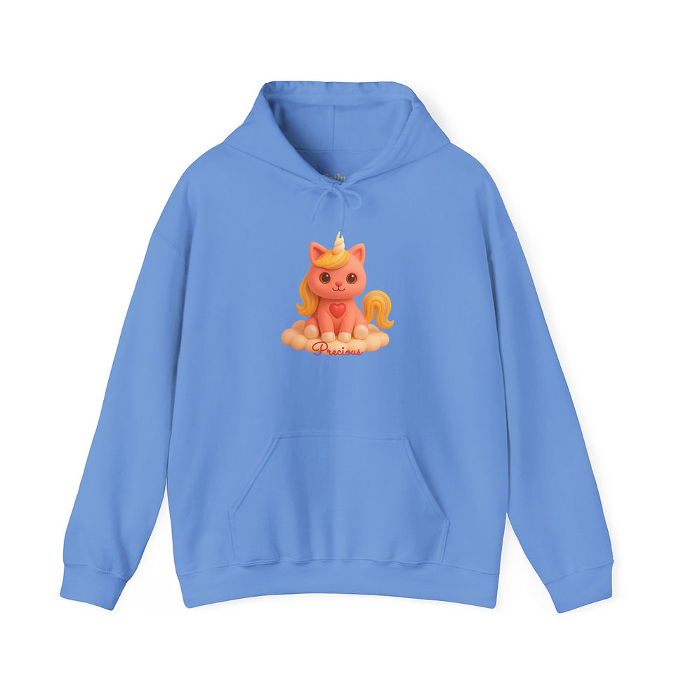Thumbnail: "PRECIOUS" Hoodie – w/ Sweet Back Message (Teenagers - Adults)