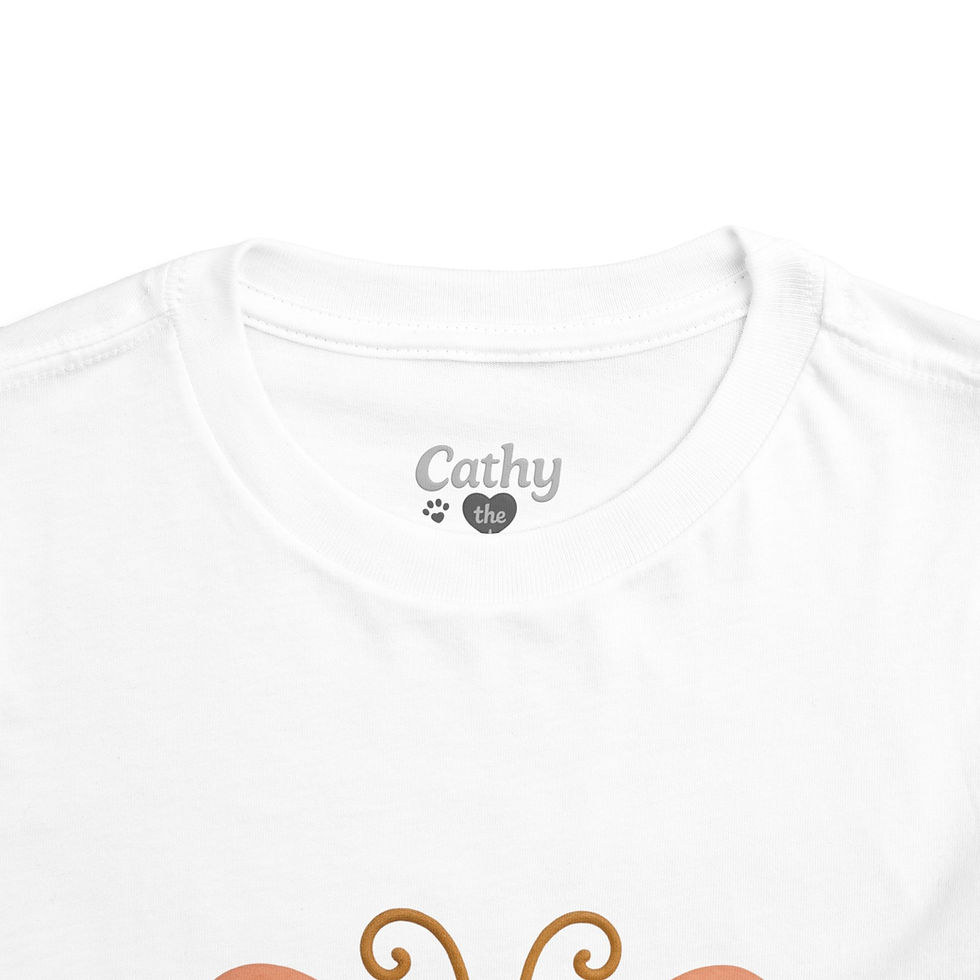 Thumbnail: Toddler Tee - Caticorns Galore Character "Bravie the Butterfly"