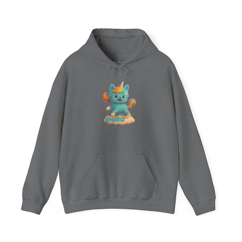 Thumbnail: "SPARKLE" Hoodie – w/ Sweet Back Message (Teenagers - Adults)