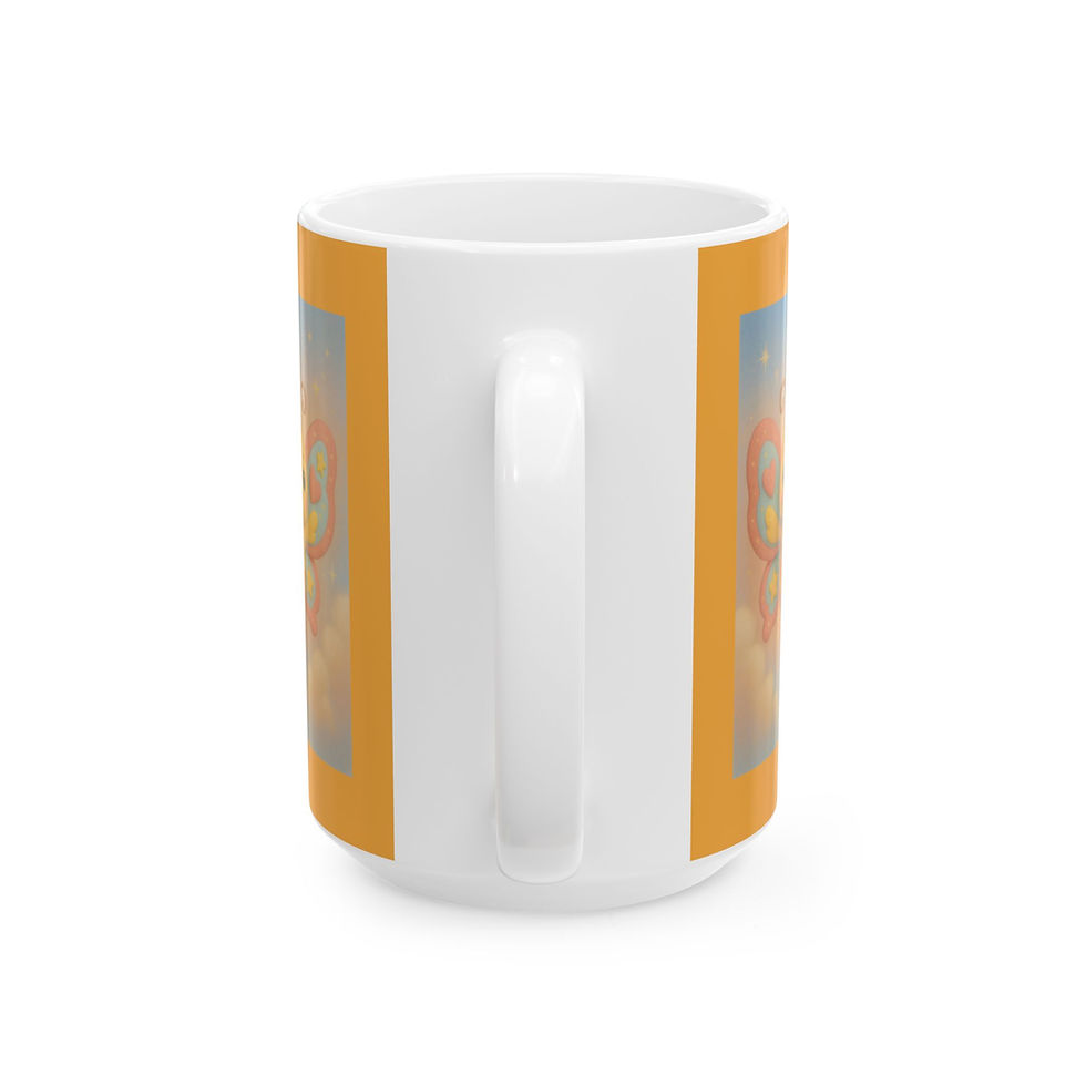 Thumbnail: Ceramic Mug - Caticorns Galore Series Character "Bravie the Butterfly" 