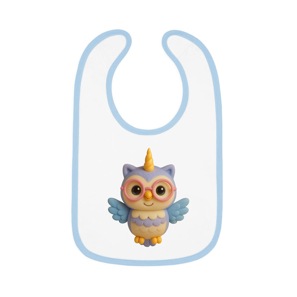 Thumbnail: Caticorns Galore Baby Bib – Adorable Sing-Along Crew Mealtime Accessory