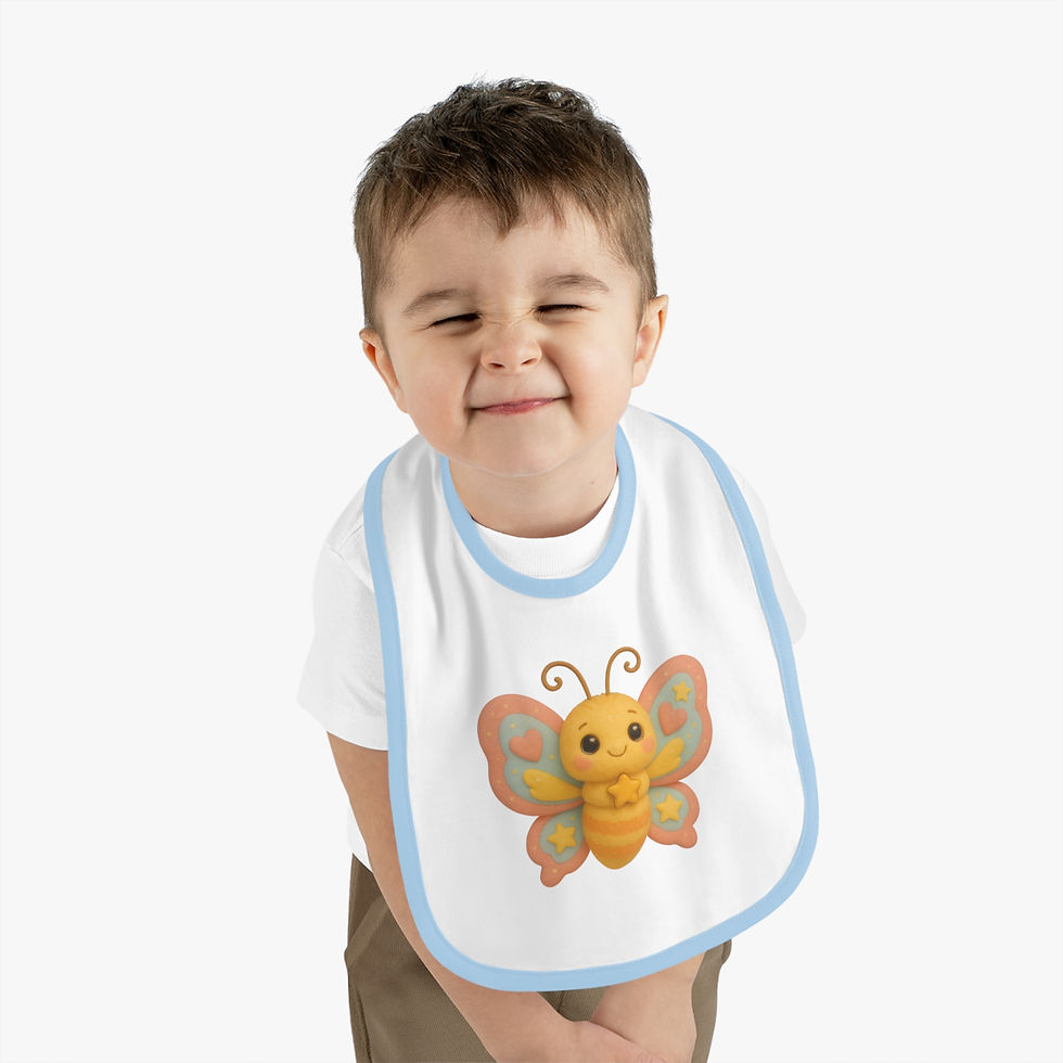 Thumbnail: Caticorns Galore Baby Bib – Adorable Sing-Along Crew Mealtime Accessory