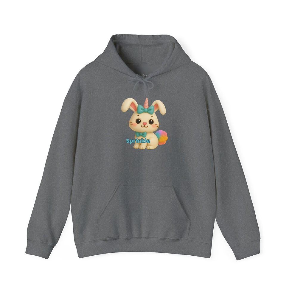 Thumbnail: "SPRINKLE THE SUGAR HOPPER" Hoodie – w/ Sweet Back Message (Teenagers - Adults)