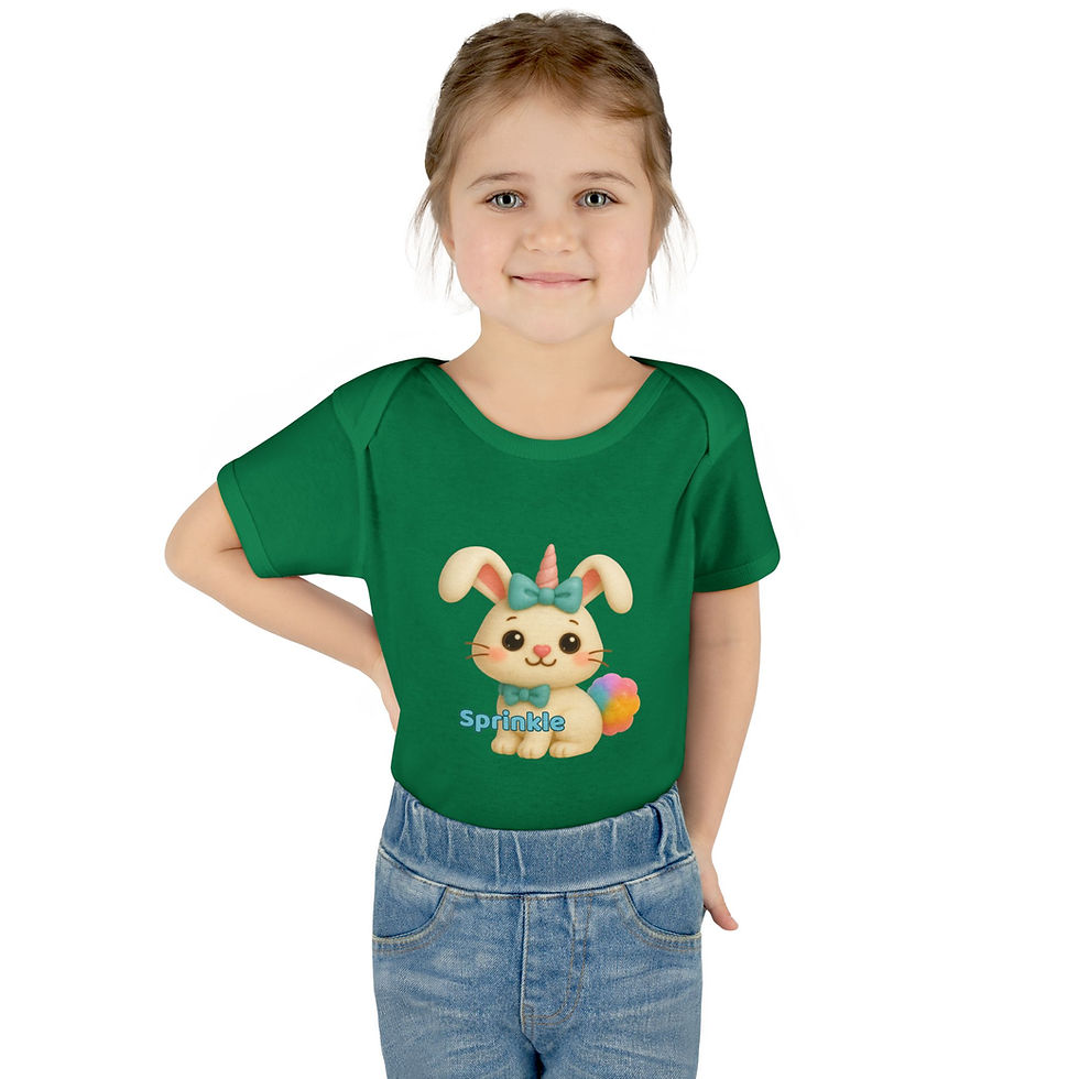 Thumbnail: Caticorns Galore Baby Bodysuit– Soft Cotton Outfit for Snuggles, Gifts & Meowgic
