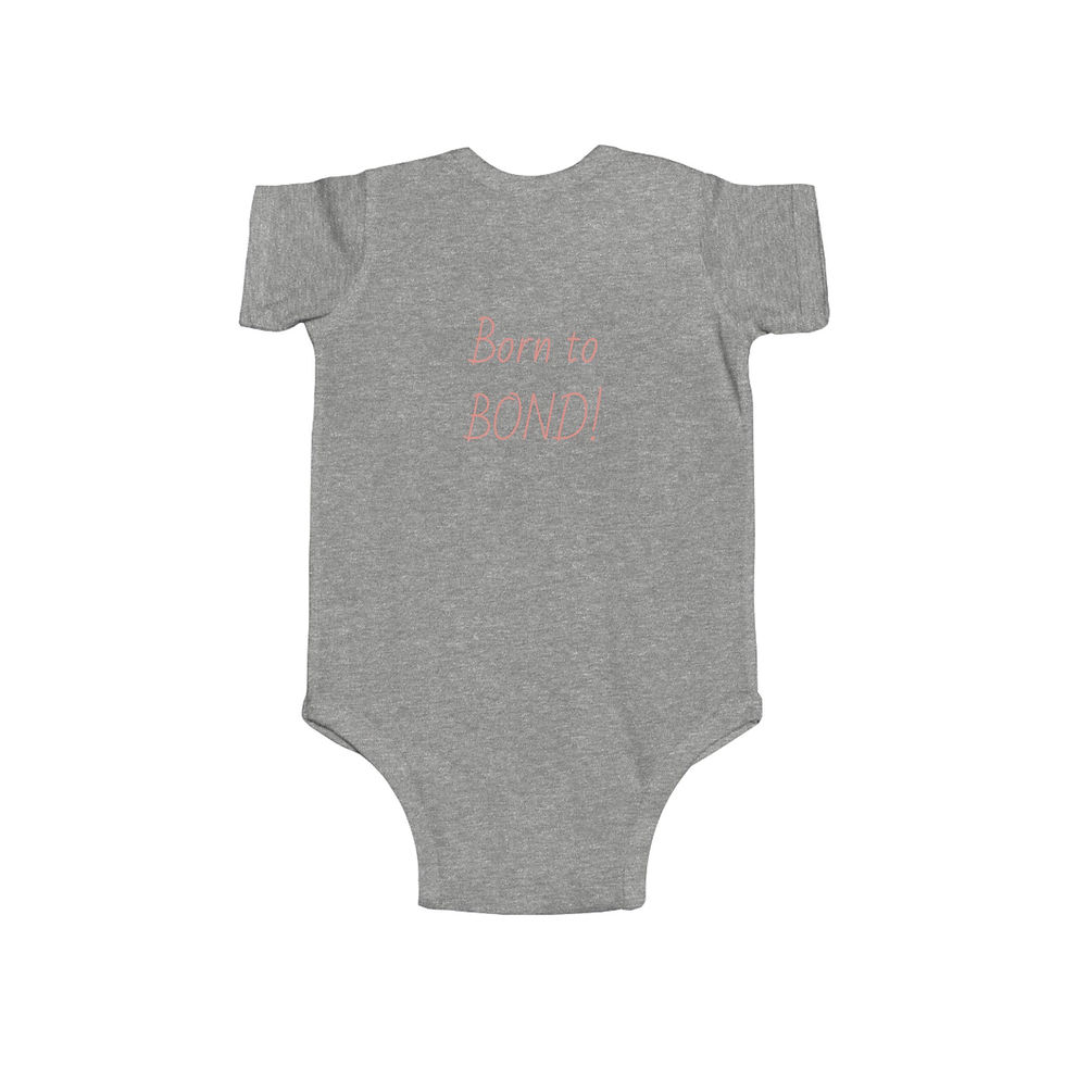 Thumbnail: CaticornsGalore Baby Bodysuit–Soft Cotton Infant Outfitw/Whimsical Back Message
