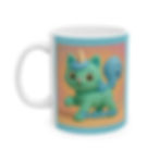 Thumbnail: Ceramic Mug - Caticorns Galore Character "BUBBLES" - Fun Gift for Kids & Teens 