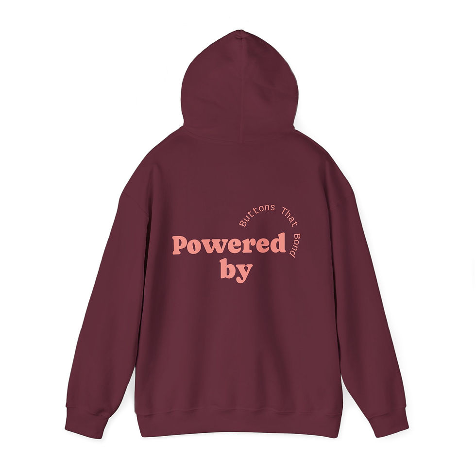 Thumbnail: “BUTTONS” Caticorn Hoodie with Sweet Back Message