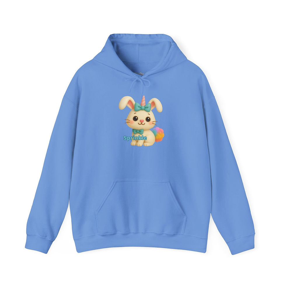 Thumbnail: "SPRINKLE THE SUGAR HOPPER" Hoodie – w/ Sweet Back Message (Teenagers - Adults)