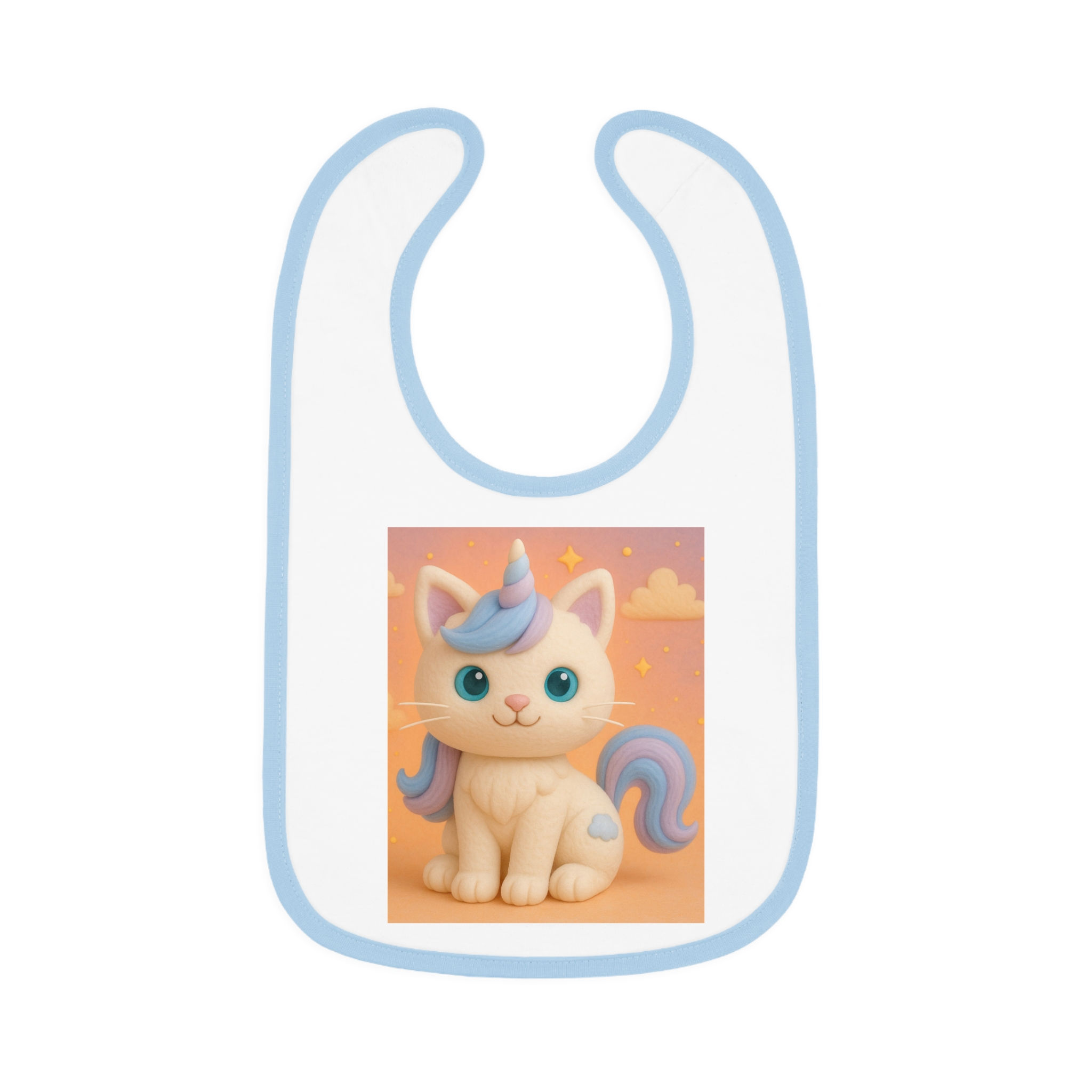 Caticorns Galore Baby Bib – Adorable Sing-Along Crew Mealtime Accessory
