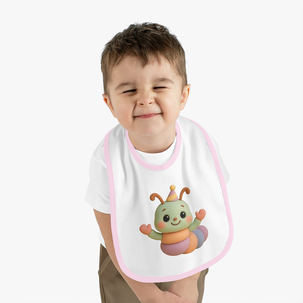 Thumbnail: Caticorns Galore Baby Bib – Adorable Sing-Along Crew Mealtime Accessory