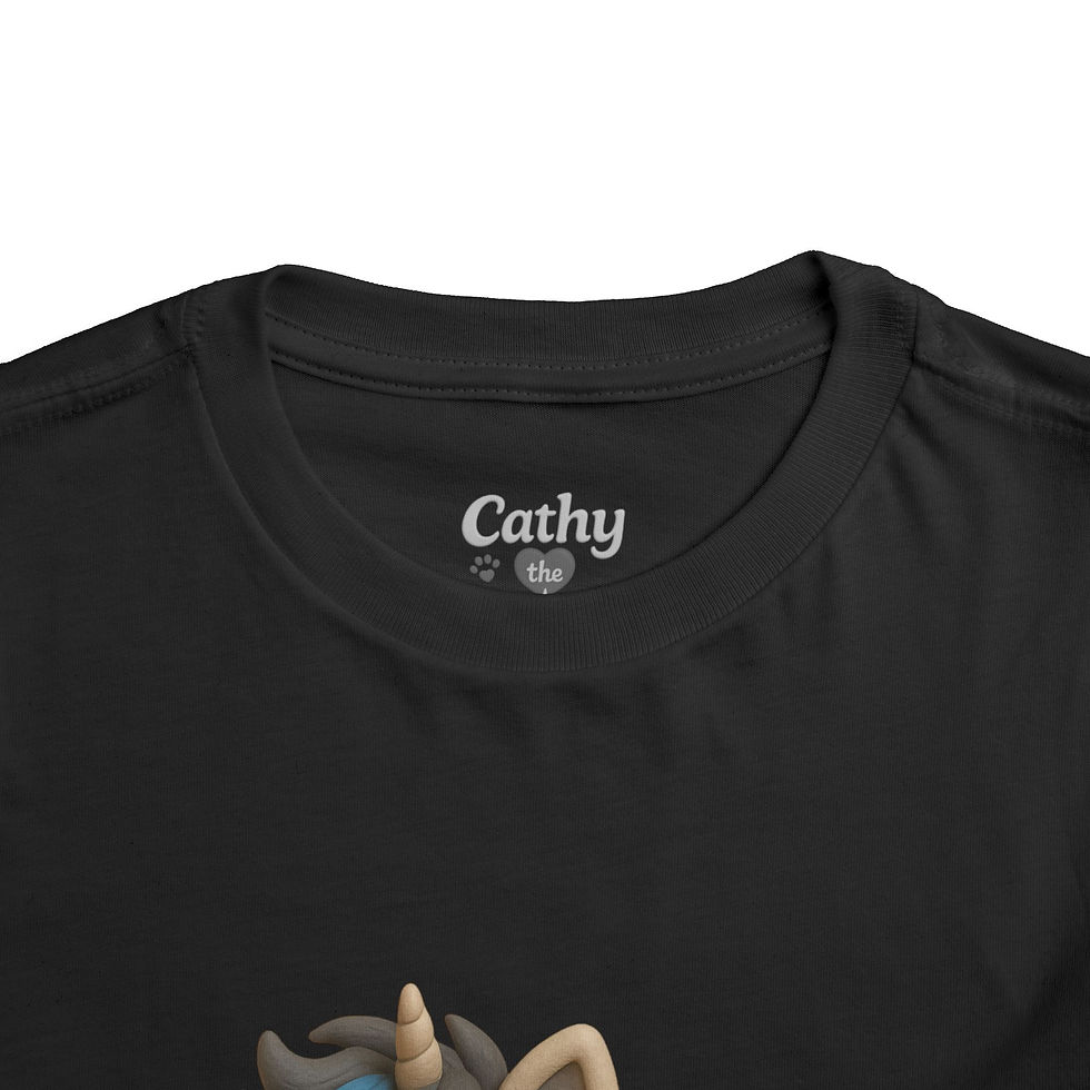 Thumbnail: Toddler Tee - Caticorns Galore Character "DASH"