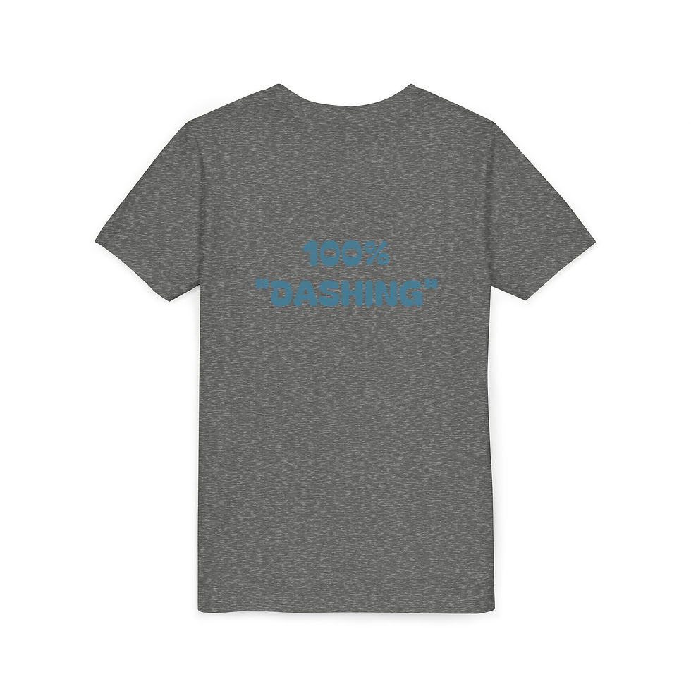 Thumbnail: "DASH" Sing-Along Crew Tee – Caticorns Galore Shirt with Message on Back