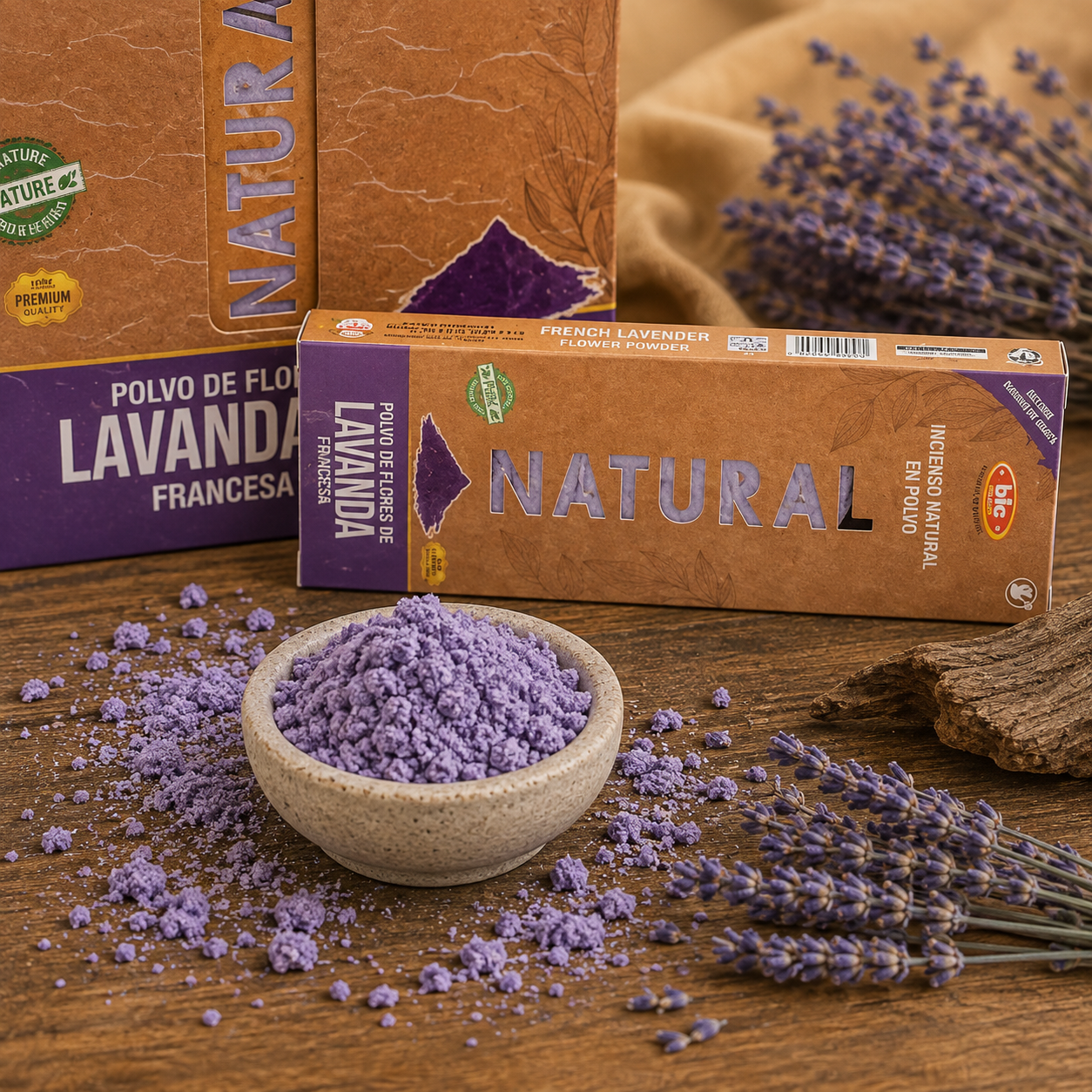 Encens en Poudre – Lavande Française