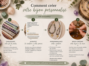 Comment créer un bijou personnalisé en pierres naturelles ?