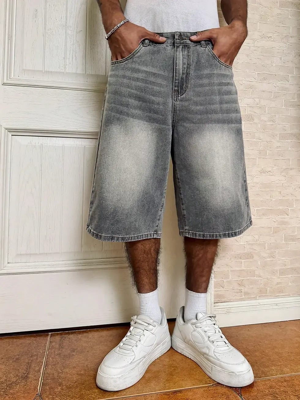 Thumbnail: light grey jorts