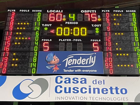 Basket Le Mura Lucca, sconfitta interna contro il Fila S.Martino 60-75