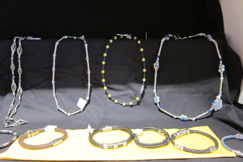 Schmuck- Unikate aus Edelstahl