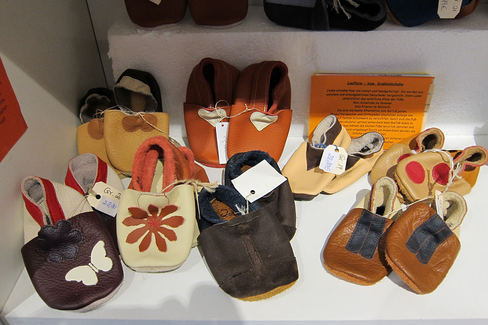 Lauflern-Schuhe Echtleder