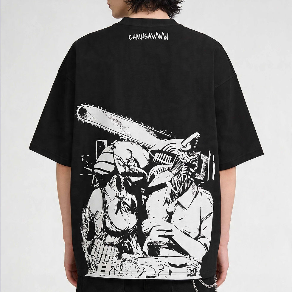 Küçük resim: Chainsaw Massacre Oversize Tshirt