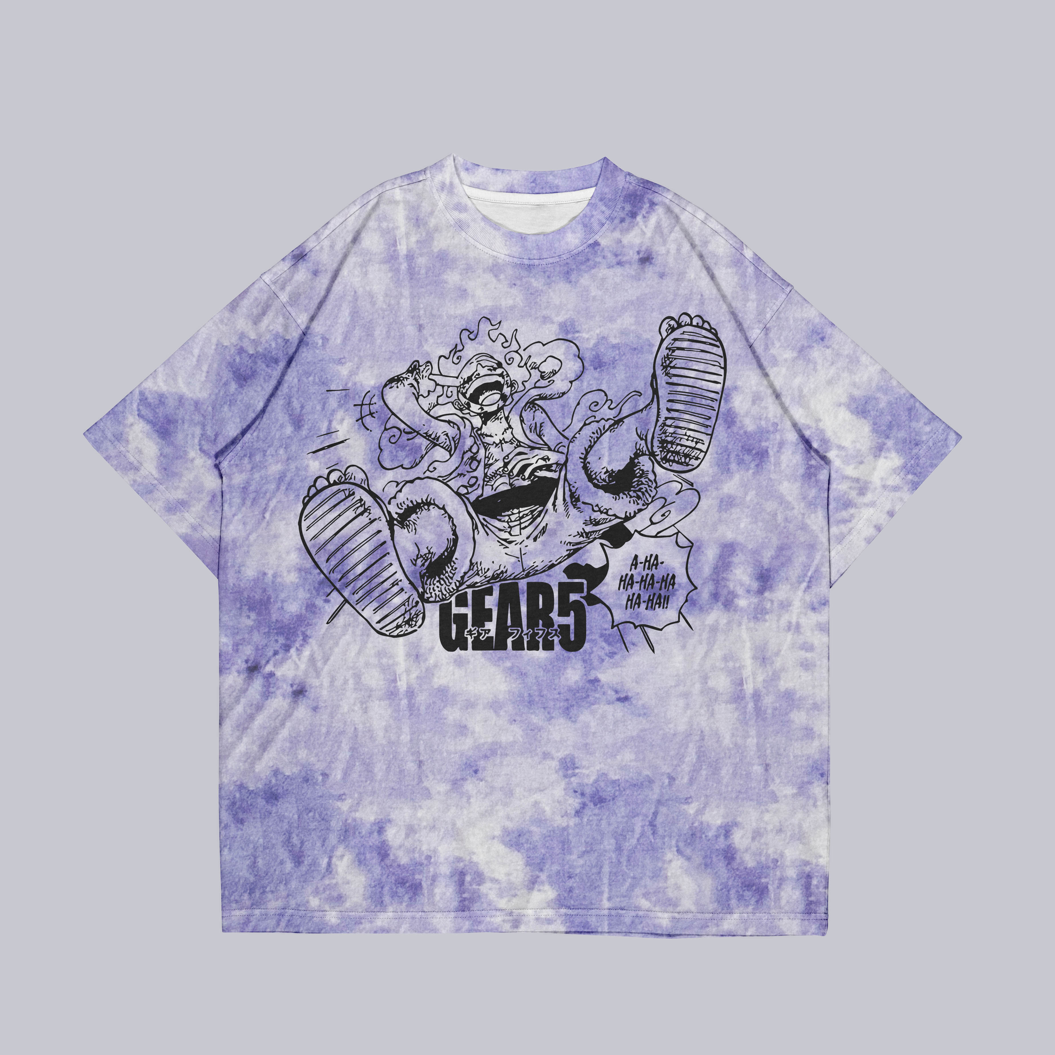 Gear 5 Dye Tie Oversize Tshirt