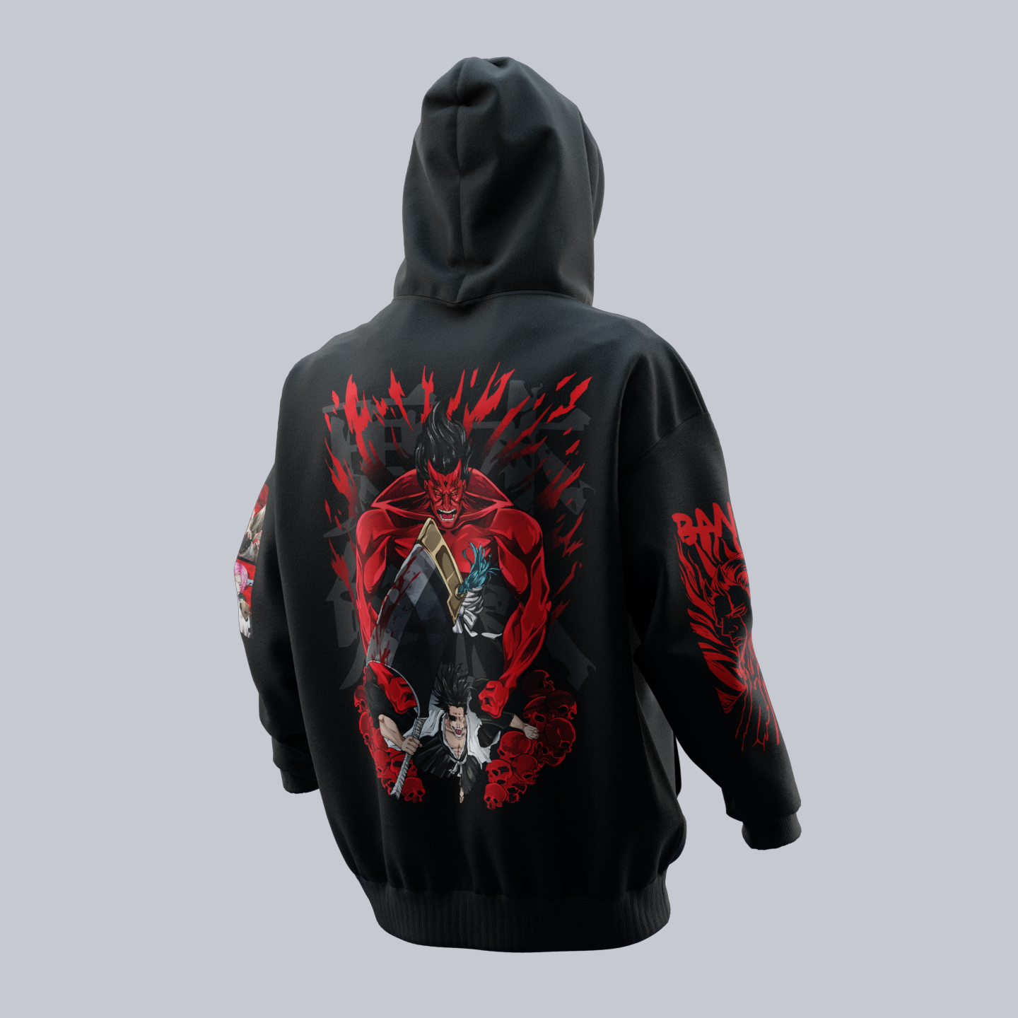 Kenpachi Zaraki Oversize Hoodie