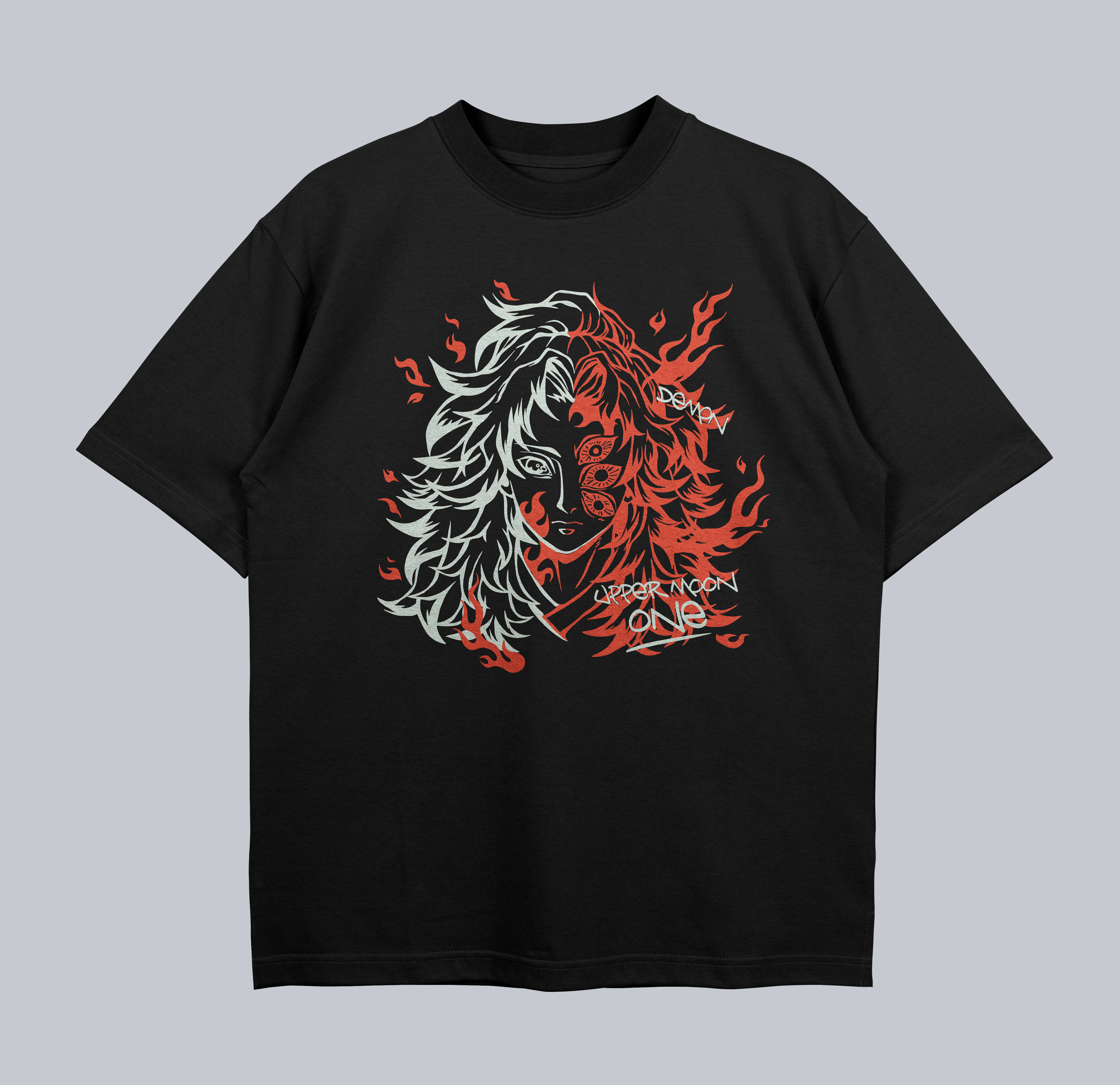 Kokushibo Red Oversize Tshirt