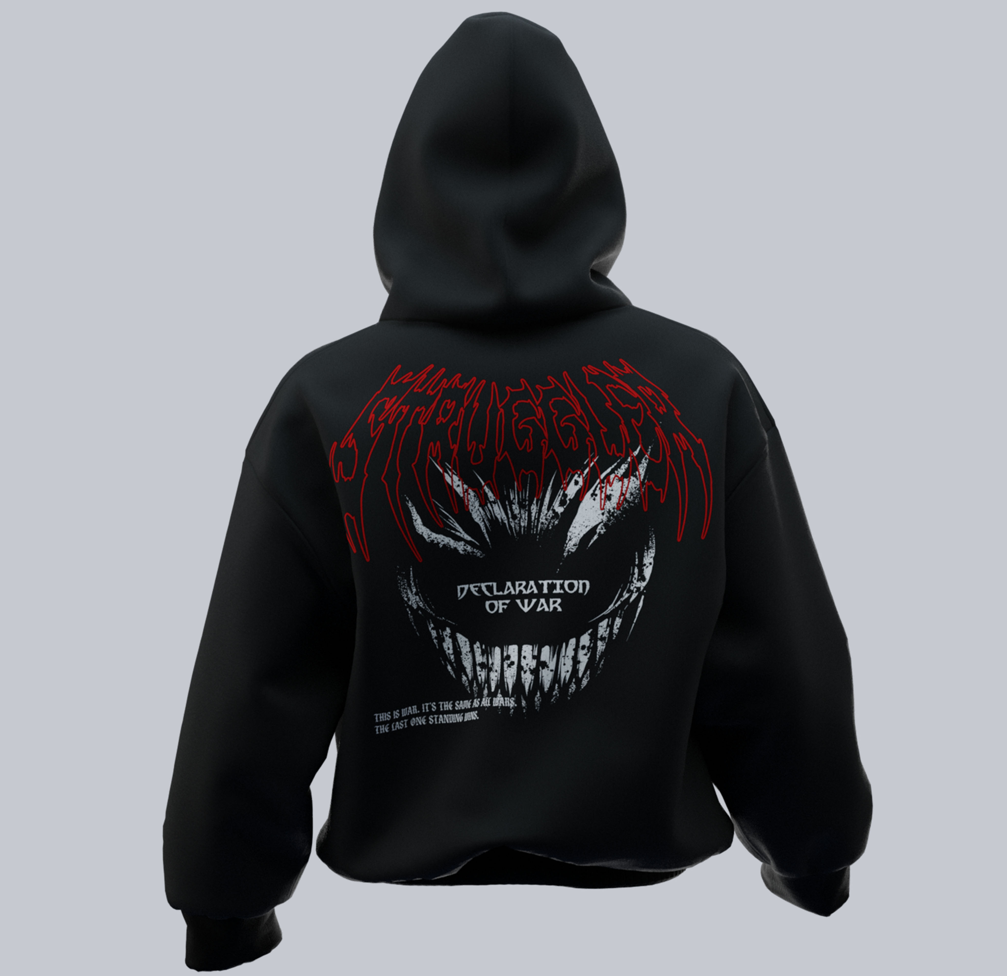 Declaration Of War Oversize Hoodie