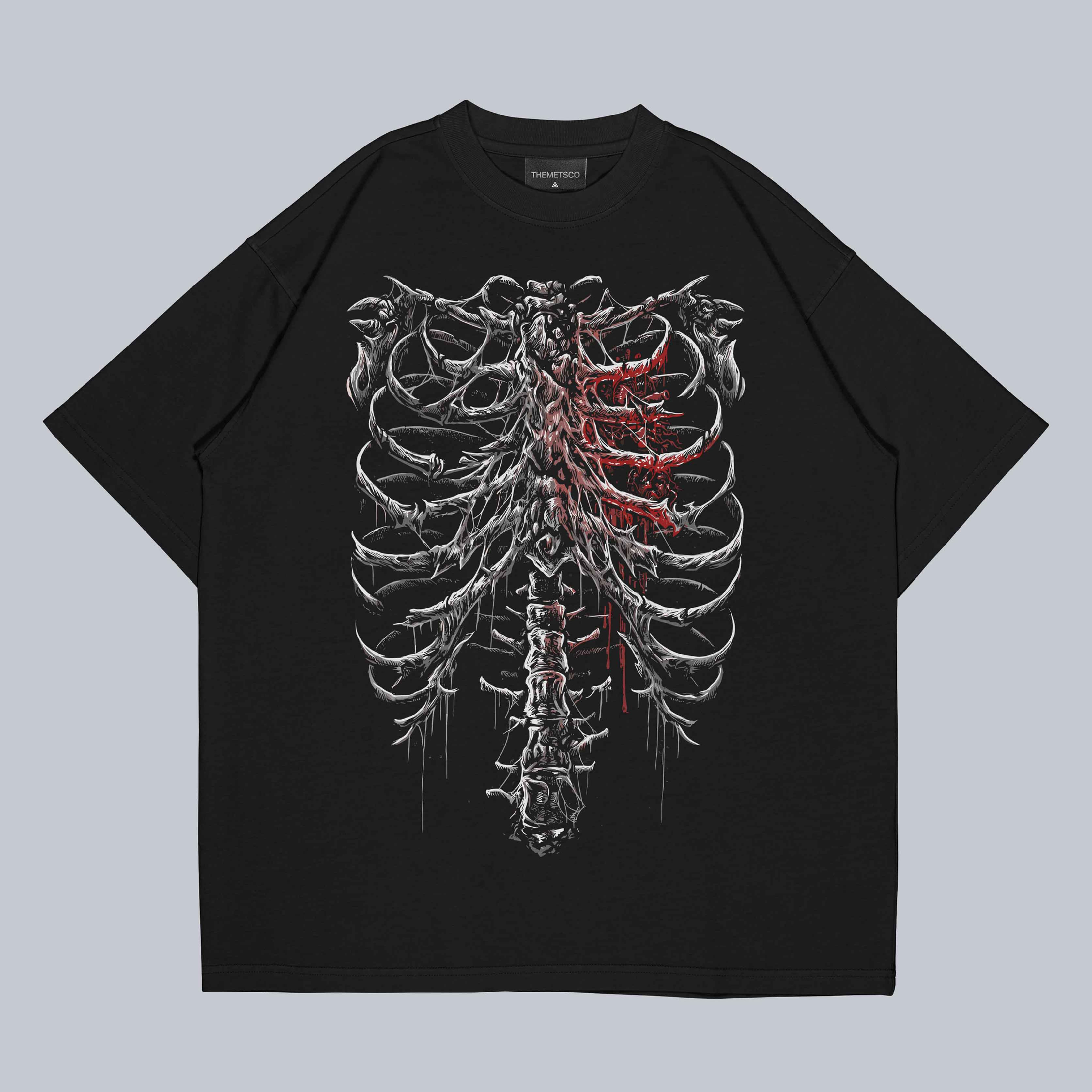 Rib Cage Oversize Tshirt