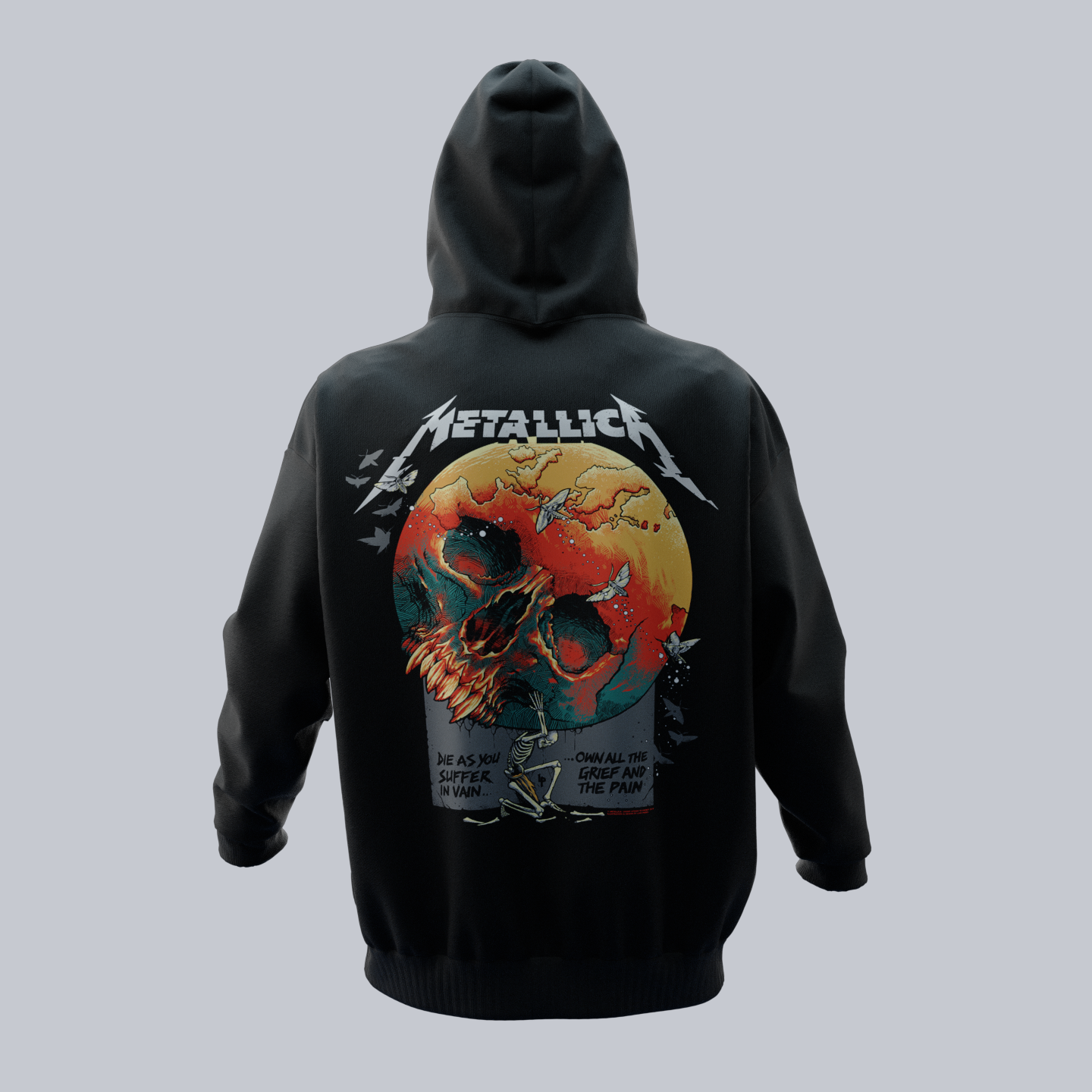 Metallica Oversize Hoodie