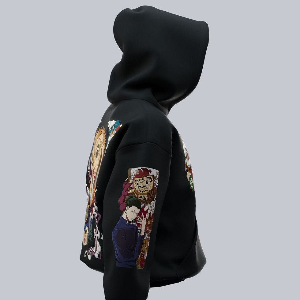 Küçük resim: Suguru Geto Oversize Hoodie