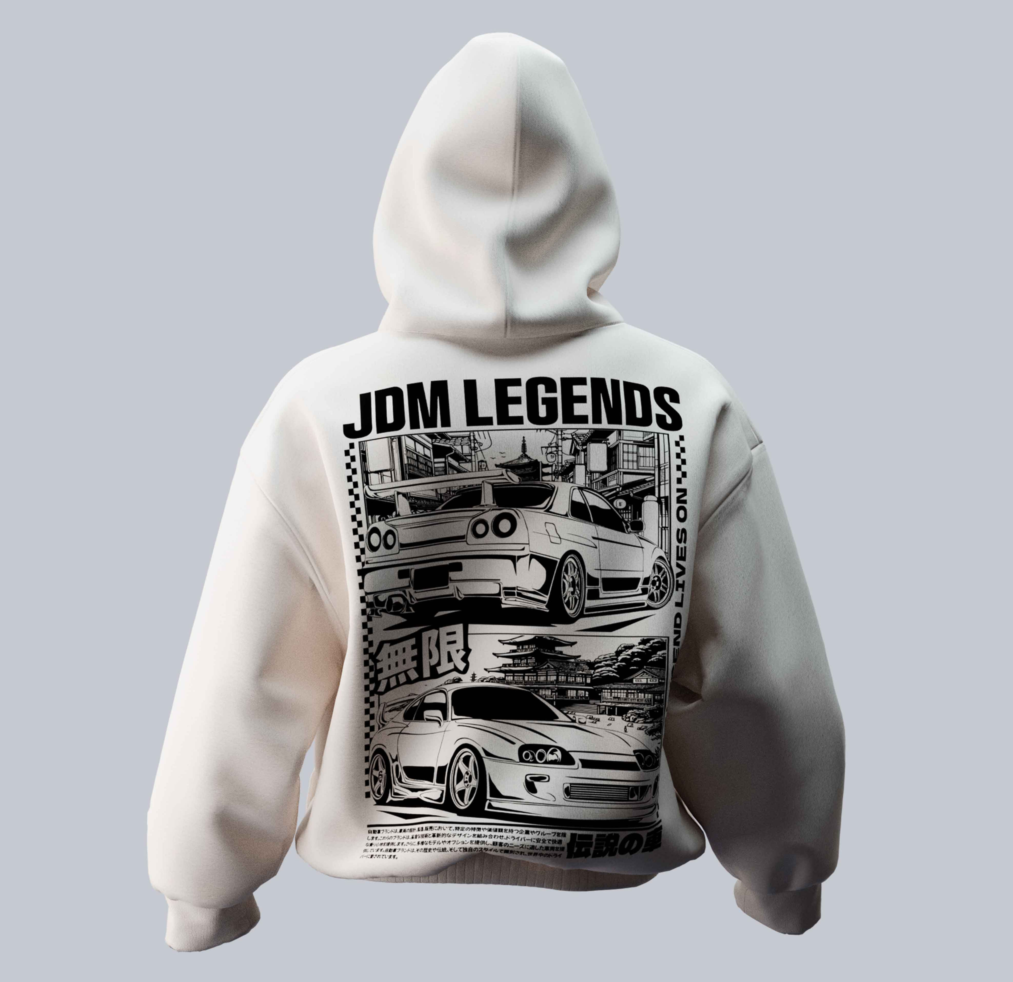 JDM Legends Oversize Hoodie