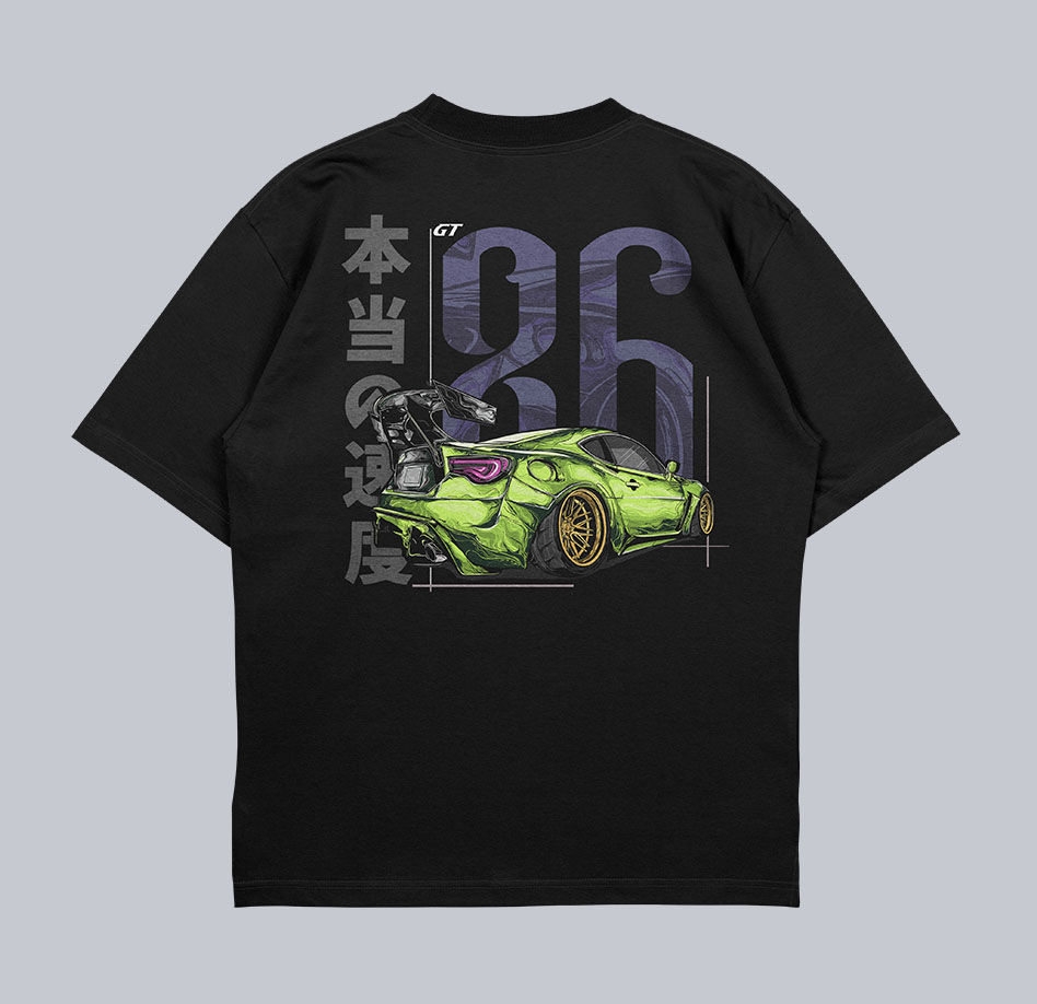 Subaru GT86 Oversize Tshirt