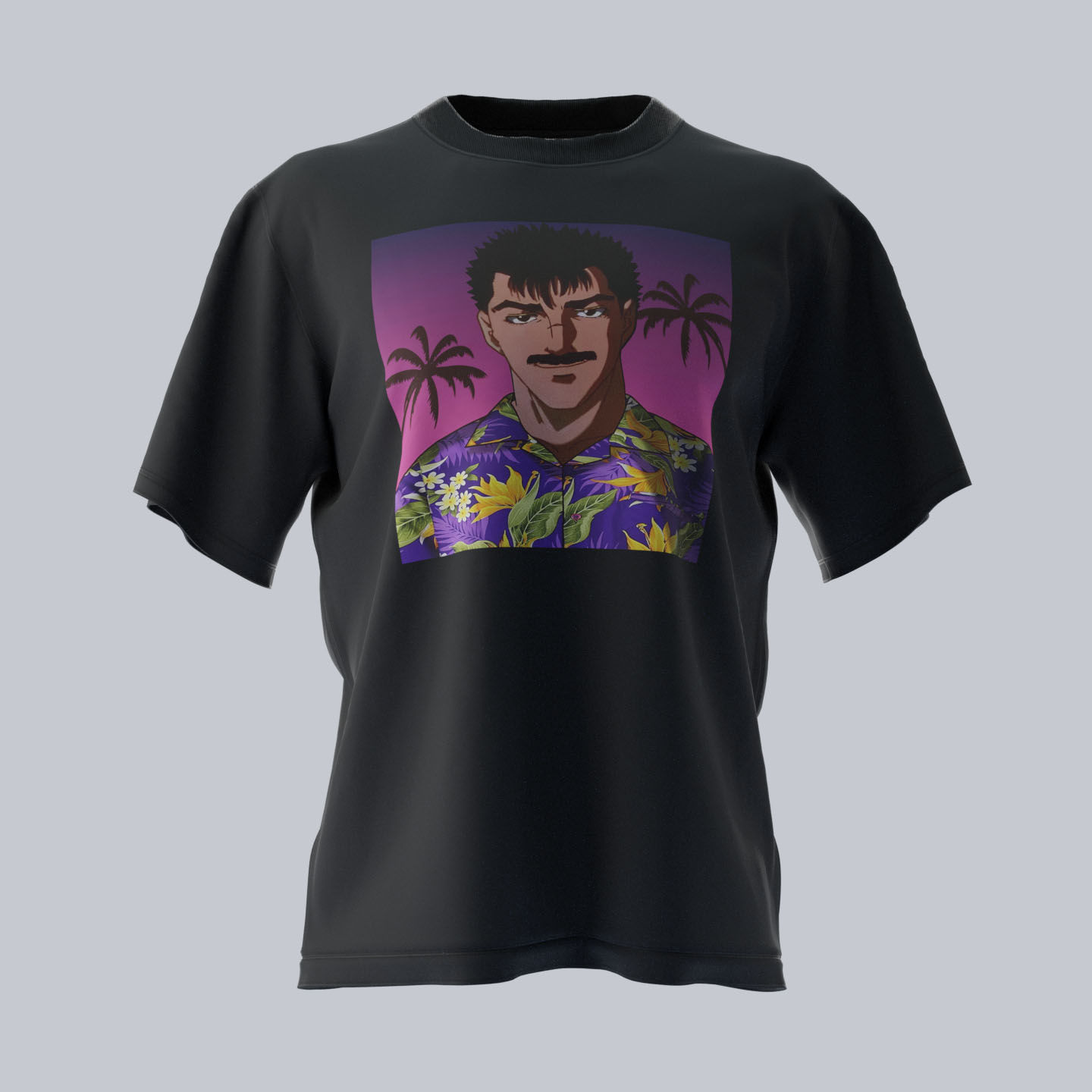 Berserk Guts in Hawai Tshirt