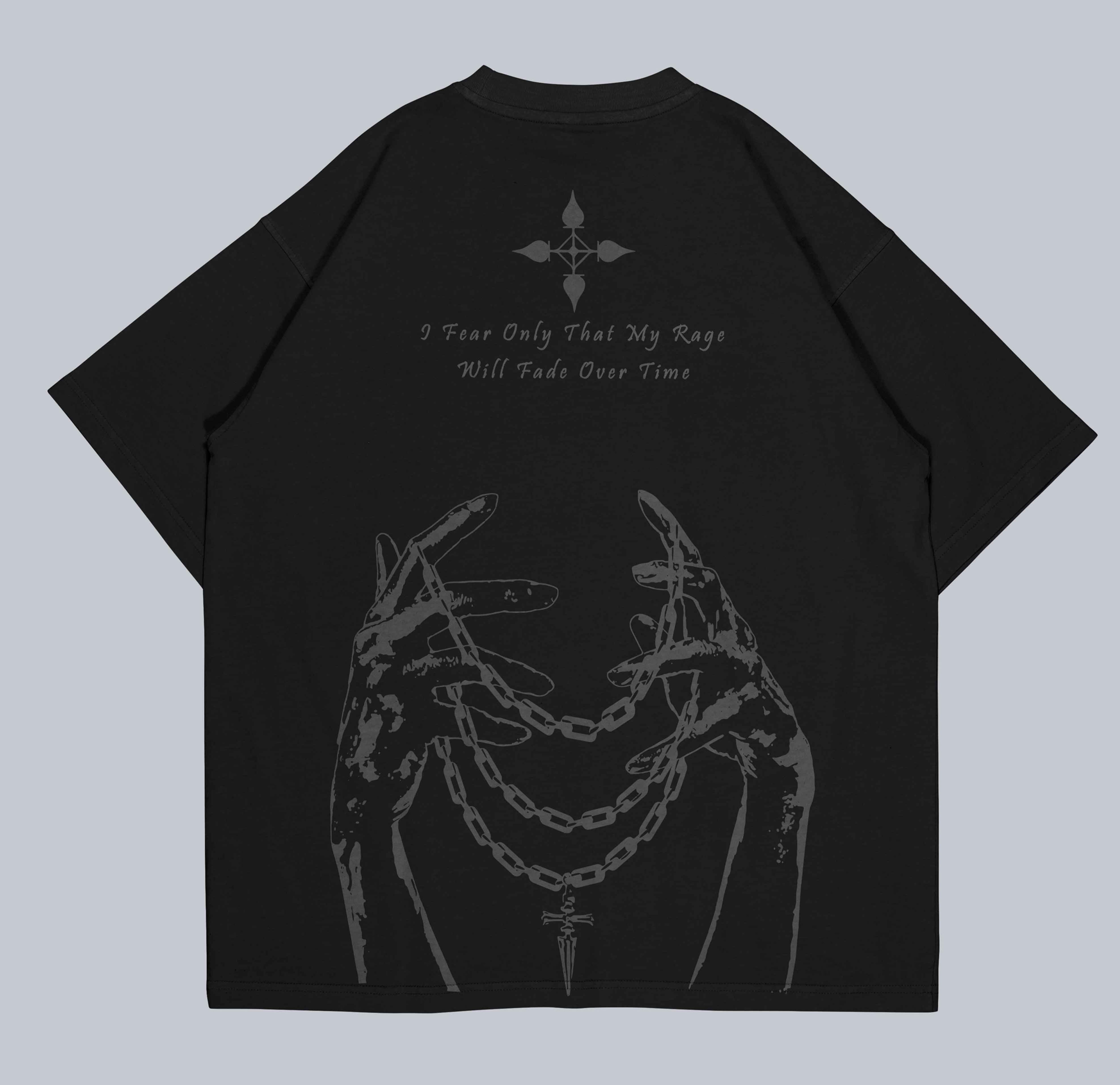 HXH Kurapika Fear Oversize Tshirt