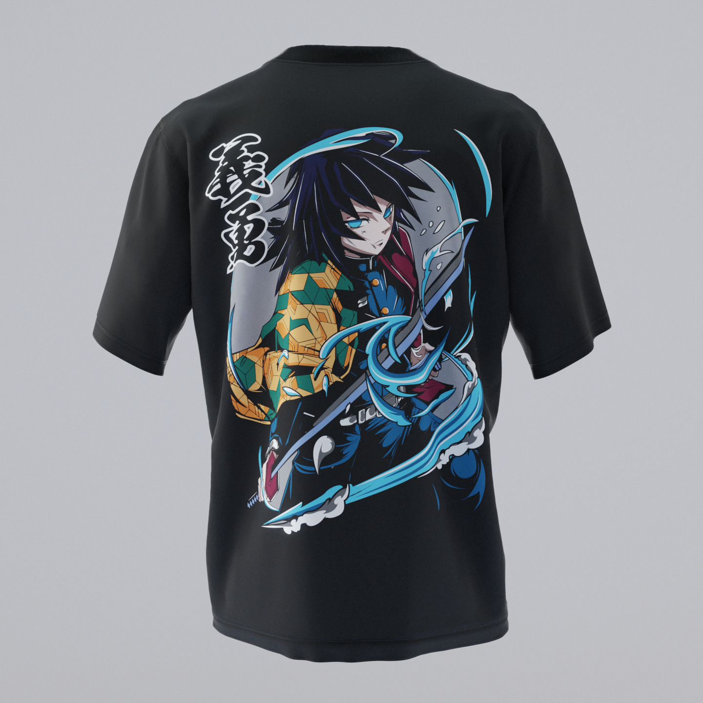 Giyu Tomioka Oversize Tshirt