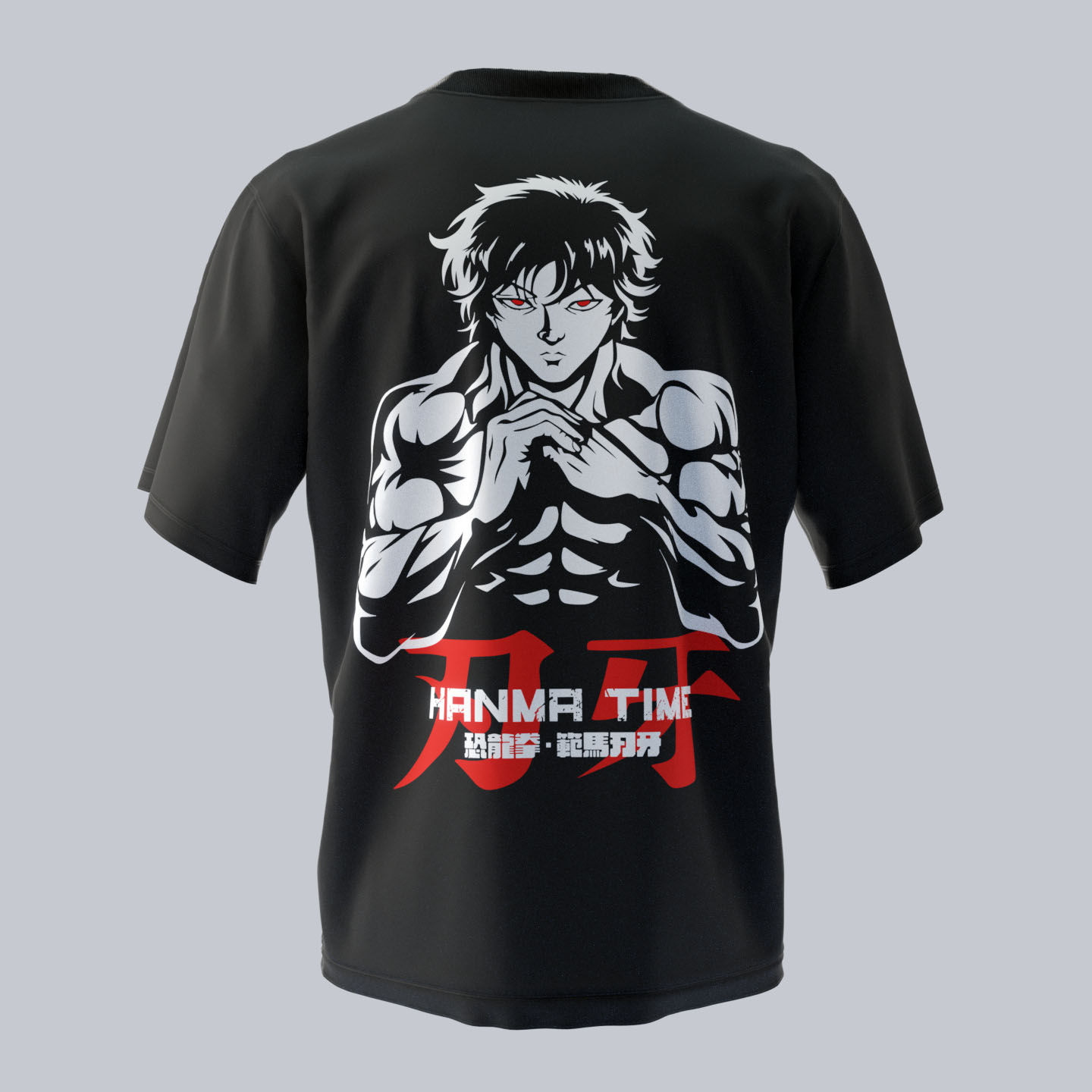 Baki Hanma Oversize Tshirt