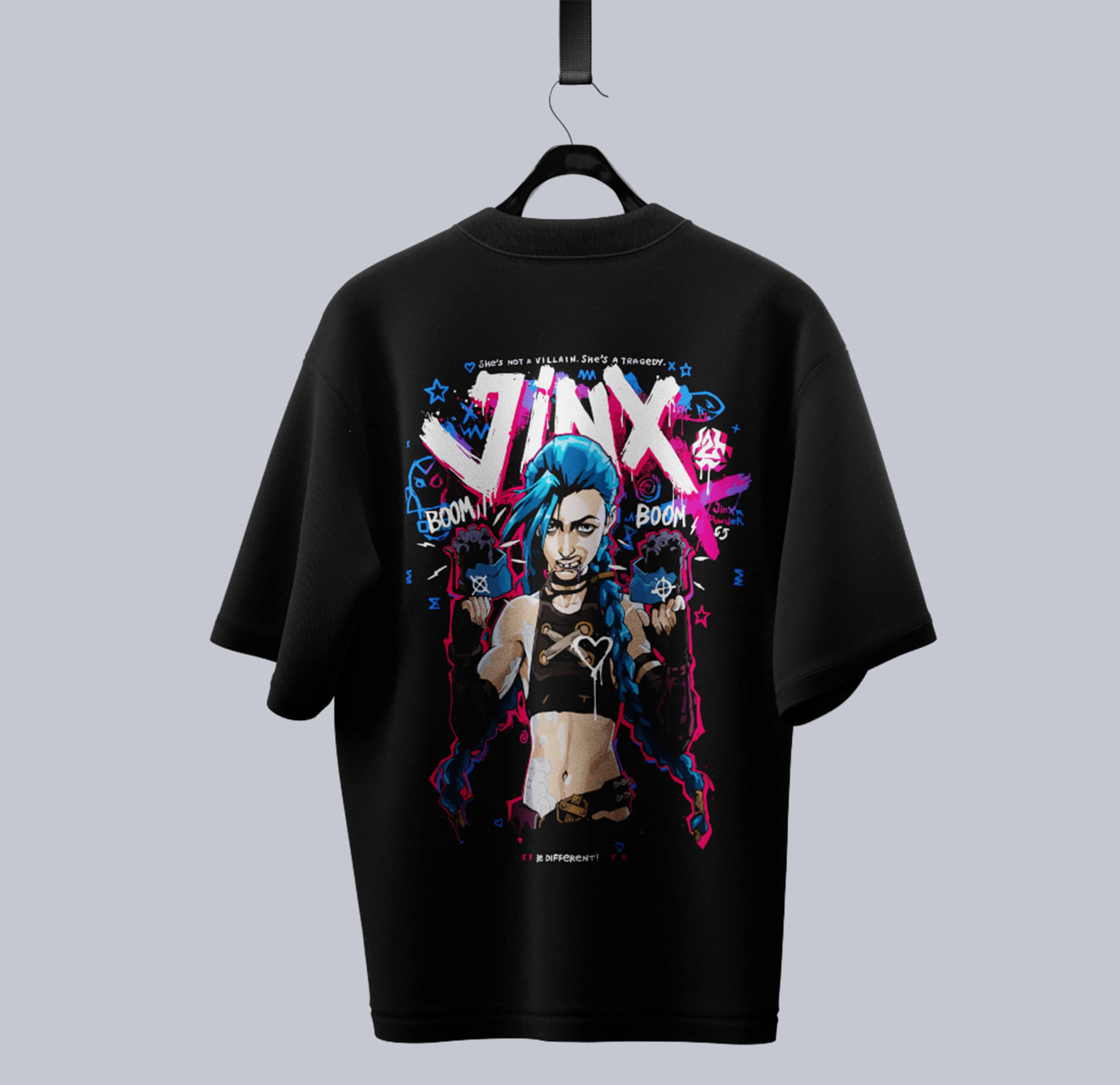 Jinx Arcane Oversize Tshirt