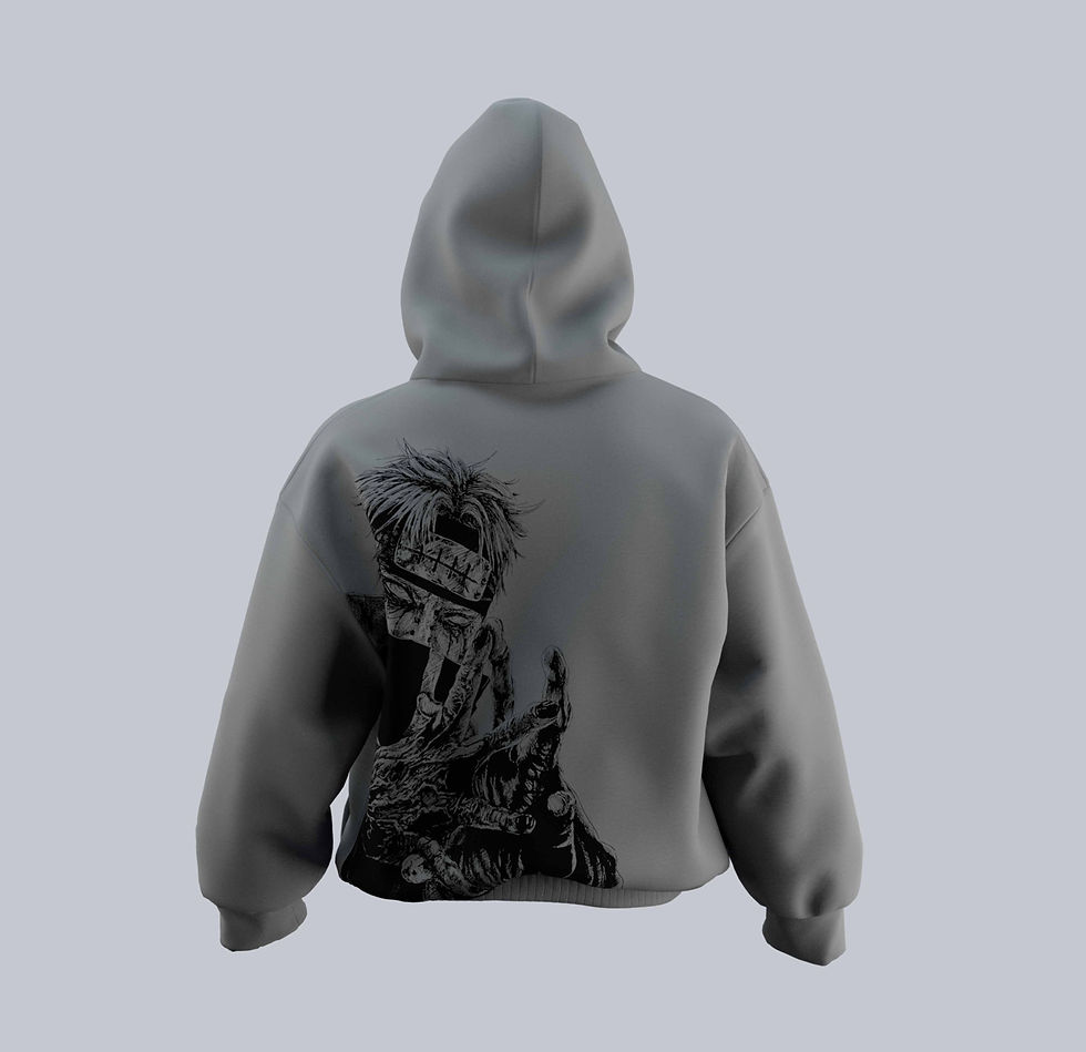 Küçük resim: Pain Oversize Hoodie