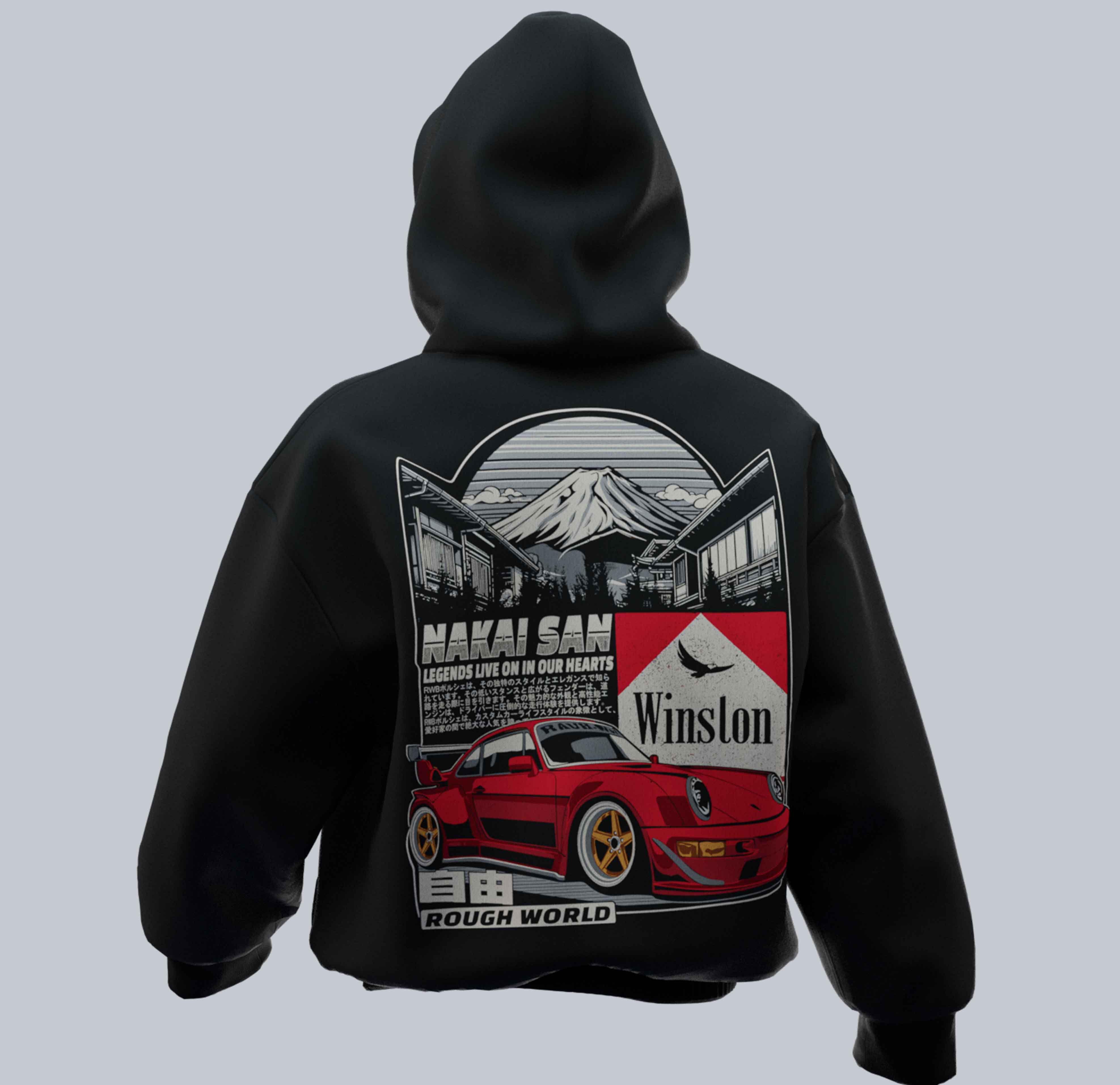 Rauh Welt Oversize Hoodie