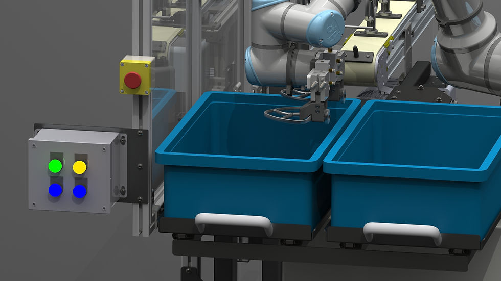 Debur system for Fort Recovery Industries