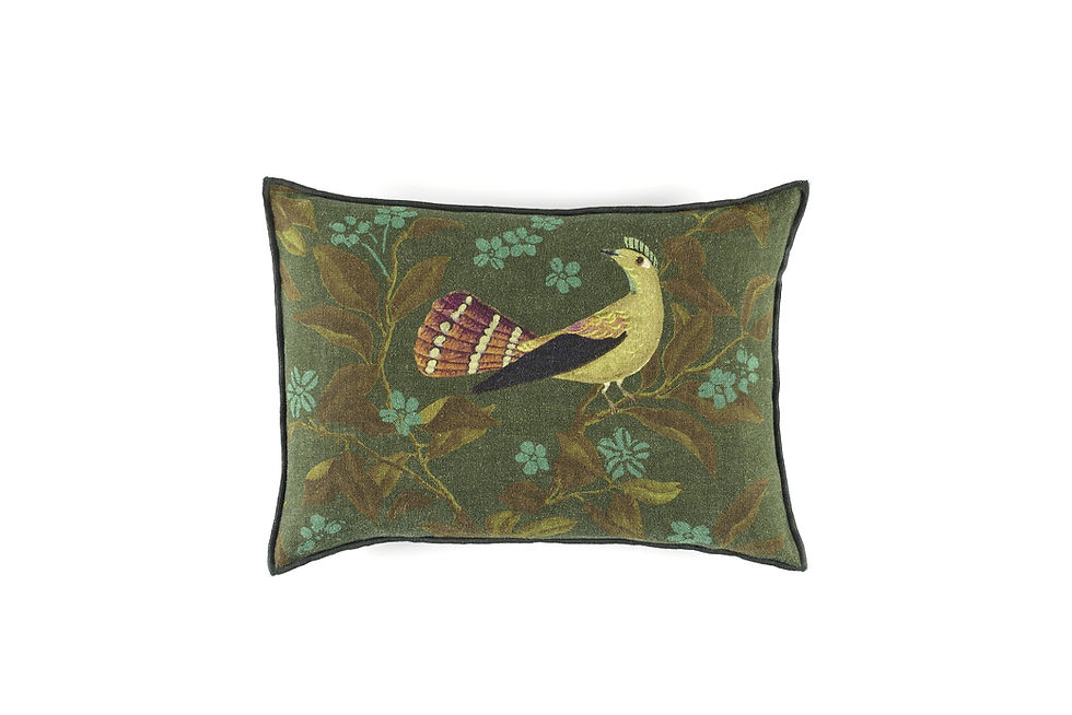 Miniatura: Capa almofada linho 40x55 L'oiseau