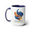 Thumbnail: Chicken Two-Tone Coffee Mug 15oz