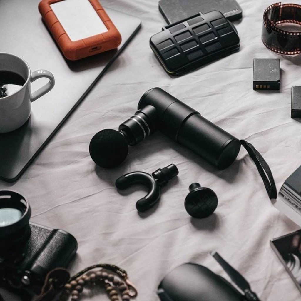 Booster Pokebot 深層電動肌肉放鬆筋膜槍|肌膜槍|按摩機|健身器材|按摩槍