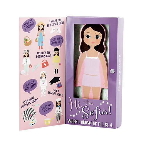 Wooden Magnetic Dress Up Dolls | SWADDLE