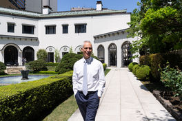 Ambassador Rahm Emanuel at the house of US embassy