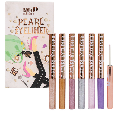 Kit x 6 Delineadores Perlados Trendy