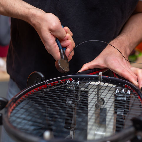 Tennis Tennisschläger Besaiten Schläger Bespannen