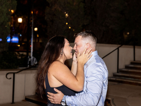 Joe and Samantha October 11, 2023 Maguire Park, Los Angeles Proposal Engagement - She Said Yes!