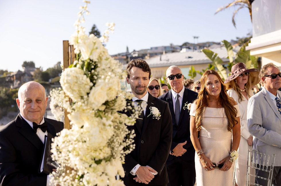 bride enters